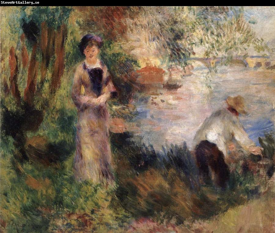 Pierre-Auguste Renoir On Chatou Island